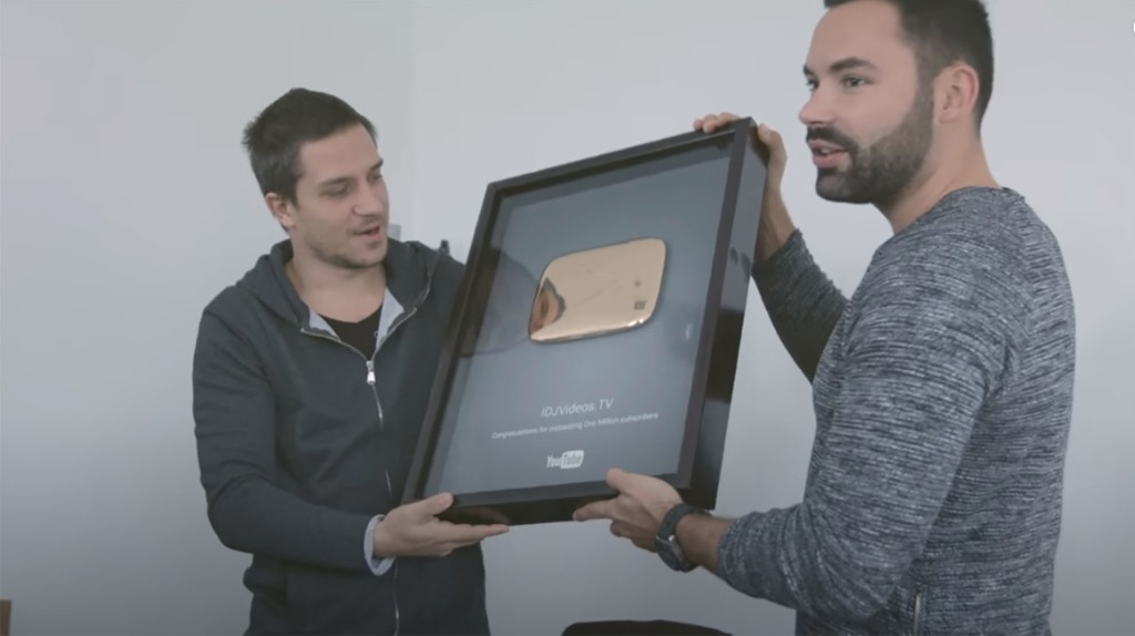Prošlo je četiri godine otkako je IDJVideos dobio zlatno dugme od Youtube-a