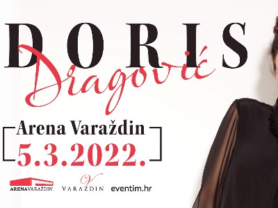 Doris Dragović prvi put u Areni Varaždin