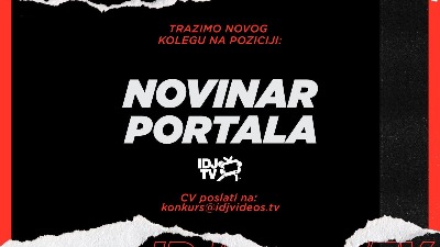 Novinar portala - IDJTV